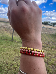 Enamel Tile Bracelets